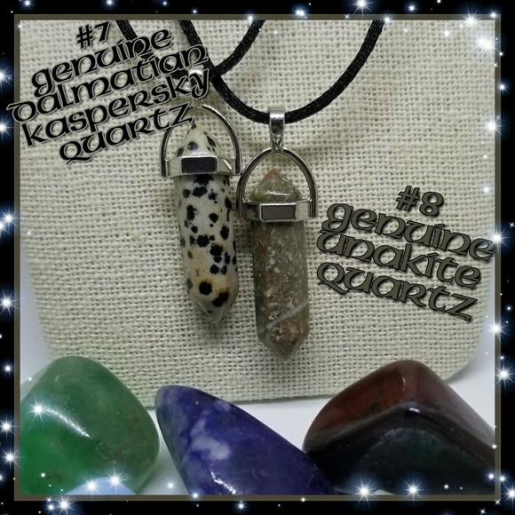 🆕️ Blood Moon Charged Healing Crystal Necklaces - Picture 5 of 10